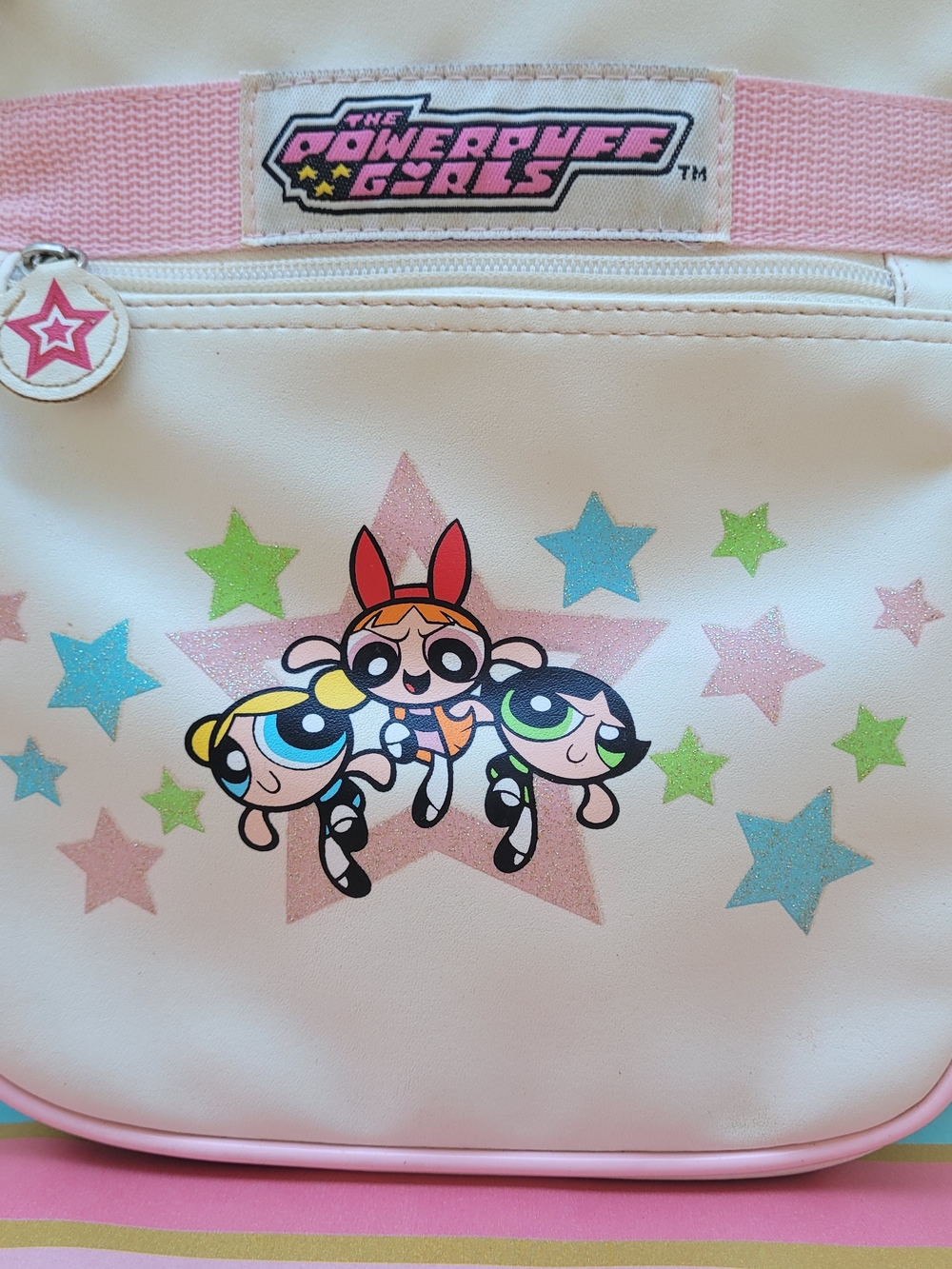 Vintage 2000 Cartoon Network Powerpuff Girls Backpack - Rare Y2K - Picture 2 of 16